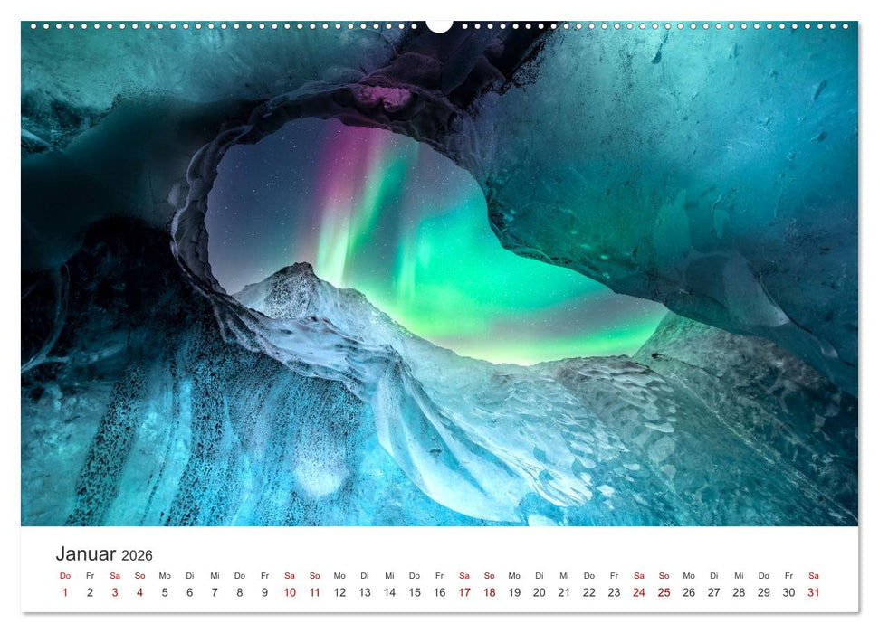 Höhlen - Eine Abenteuerreise ins Unbekannte. (CALVENDO Premium Wandkalender 2026)