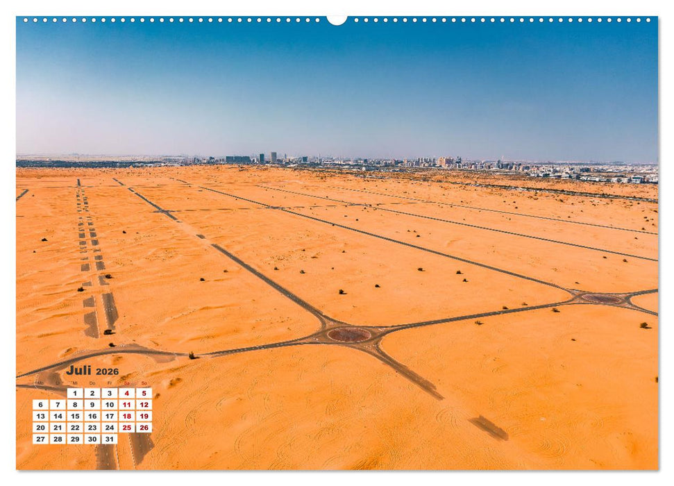 Die Emirate - Im Land der sieben Seelen (CALVENDO Premium Wandkalender 2026)