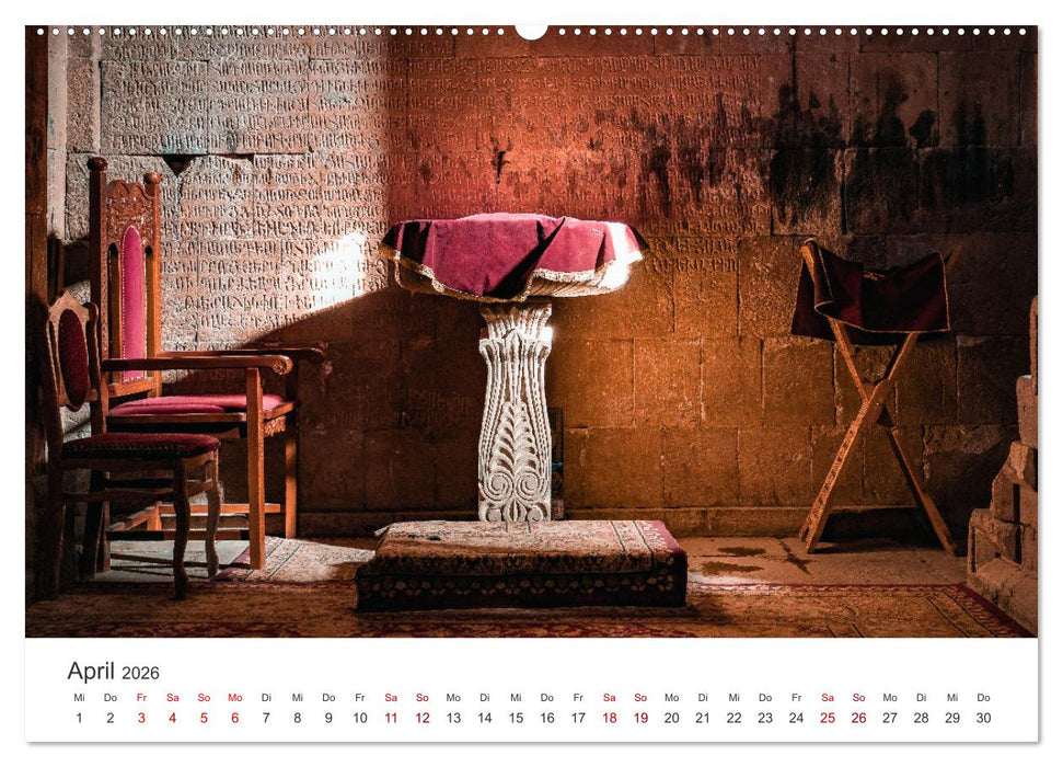 Armenien - Wo die Geschichte ihre Stimme erhebt (CALVENDO Premium Wandkalender 2026)
