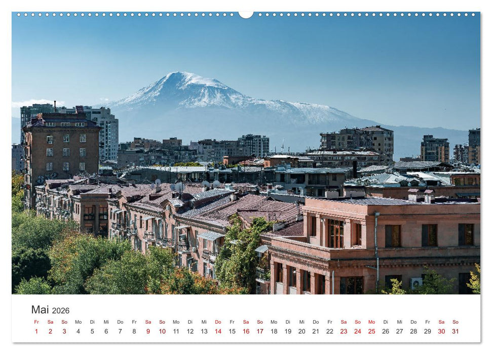 Armenien - Wo die Geschichte ihre Stimme erhebt (CALVENDO Premium Wandkalender 2026)