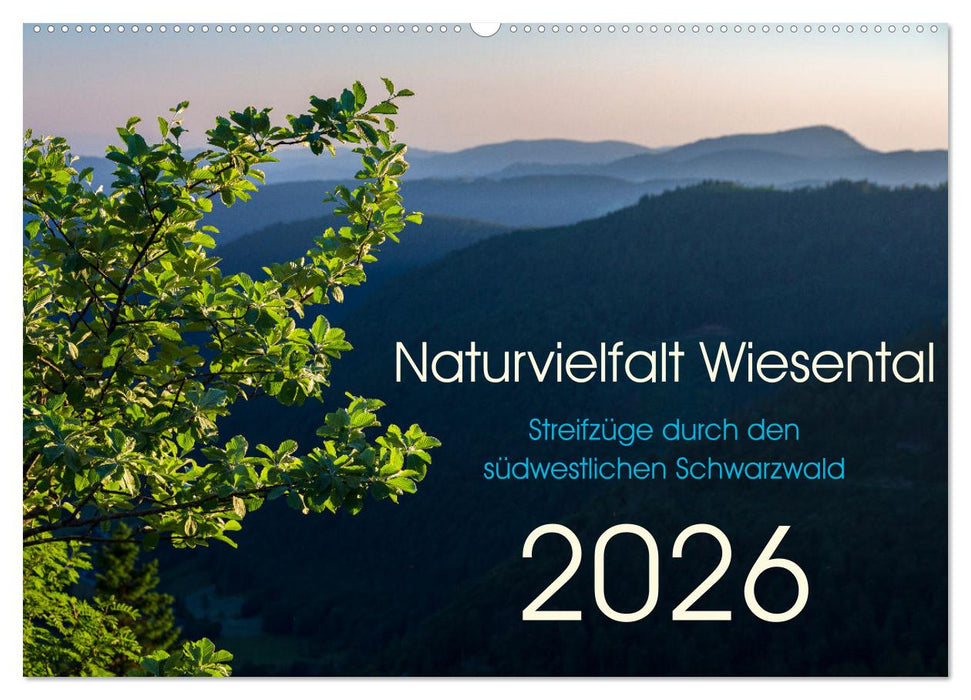 Naturvielfalt Wiesental (CALVENDO Wandkalender 2026)