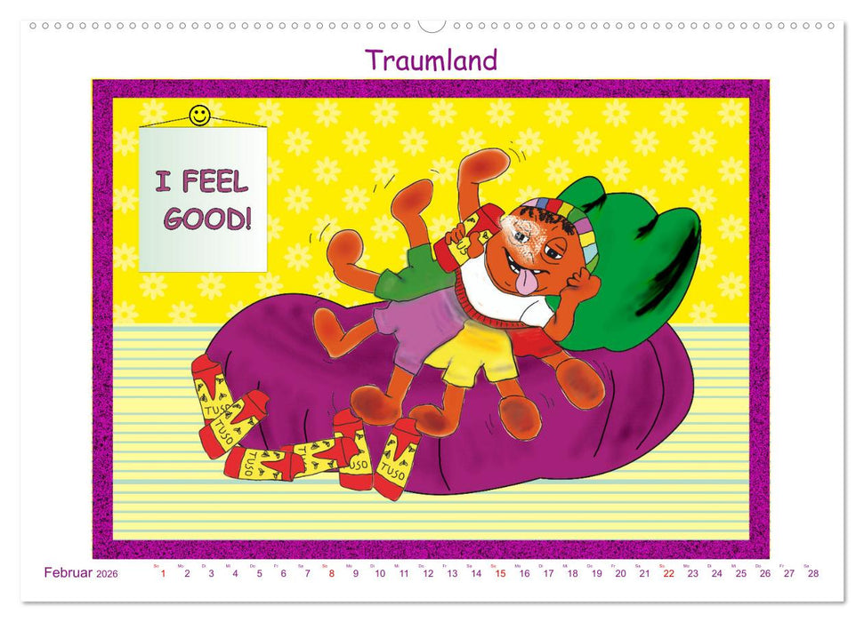 DIE SPINNEN DOCH (CALVENDO Premium Wandkalender 2026)