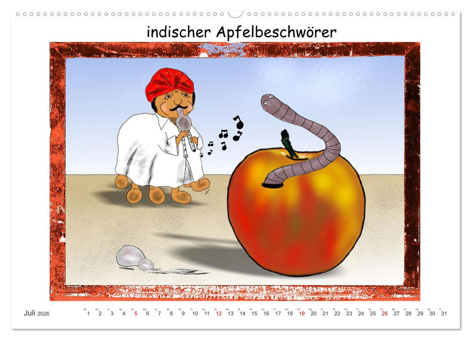 DIE SPINNEN DOCH (CALVENDO Premium Wandkalender 2026)