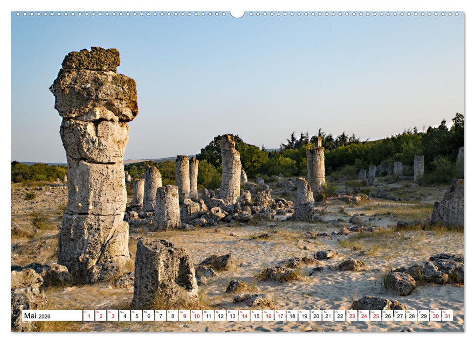 Bulgarien - Streifzüge durch eine kaum bekannte Kulturlandschaft (CALVENDO Premium Wandkalender 2026)