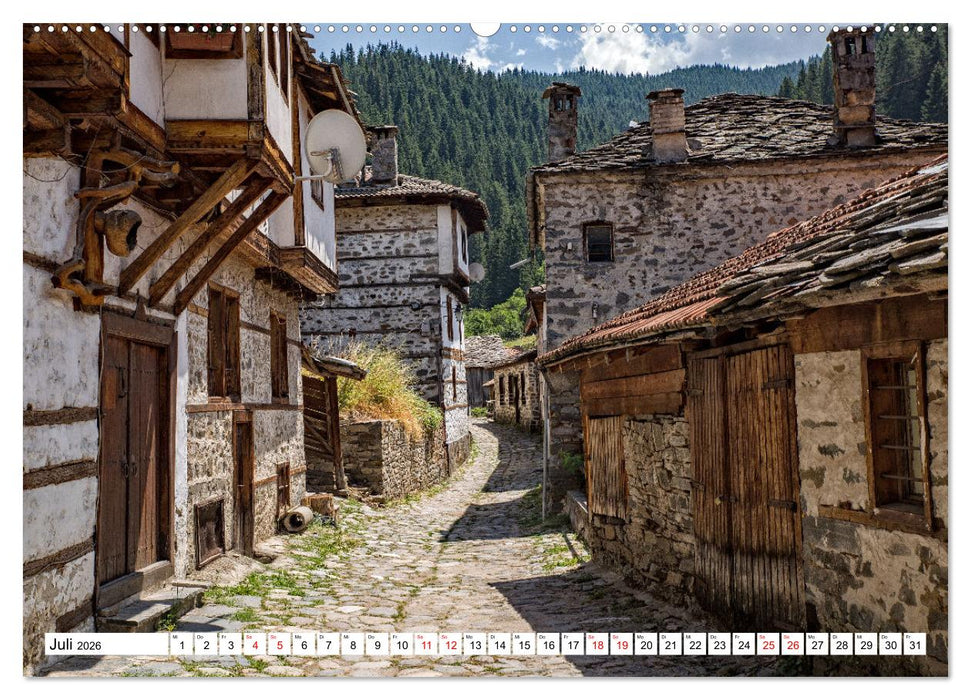 Bulgarien - Streifzüge durch eine kaum bekannte Kulturlandschaft (CALVENDO Premium Wandkalender 2026)