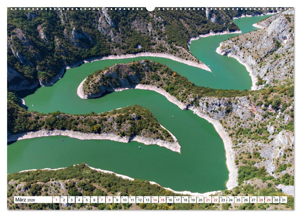 Serbien - Streifzüge durch eine atemberaubende Kulturlandschaft (CALVENDO Premium Wandkalender 2026)