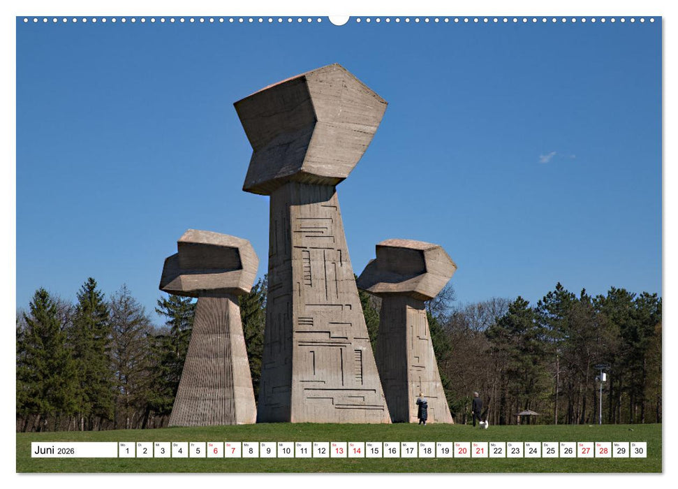 Serbien - Streifzüge durch eine atemberaubende Kulturlandschaft (CALVENDO Premium Wandkalender 2026)