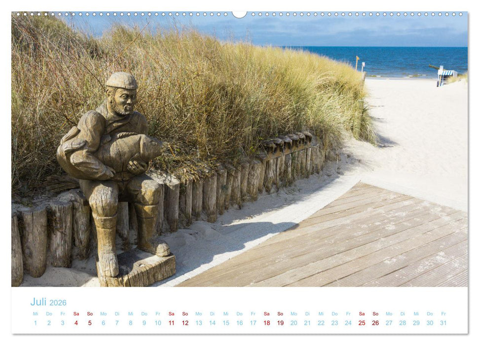 Unterwegs auf Usedom (CALVENDO Premium Wandkalender 2026)