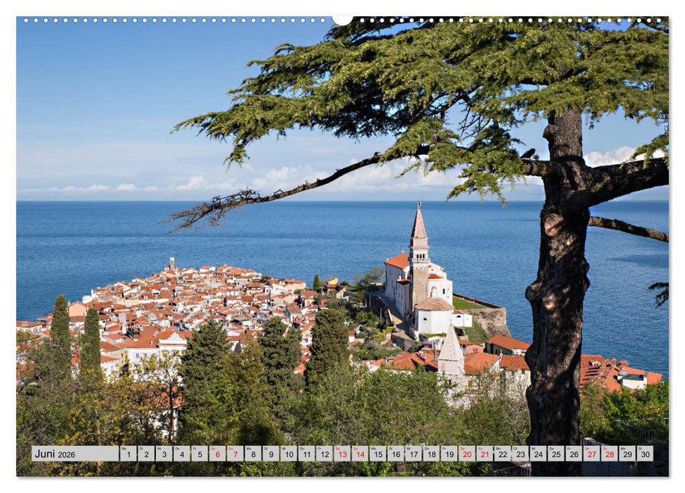 Slowenien - Streifzüge durch atemberaubende Küsten- und Berglandschaften (CALVENDO Premium Wandkalender 2026)