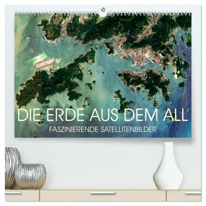 Die Erde aus dem All (CALVENDO Premium Wandkalender 2026)