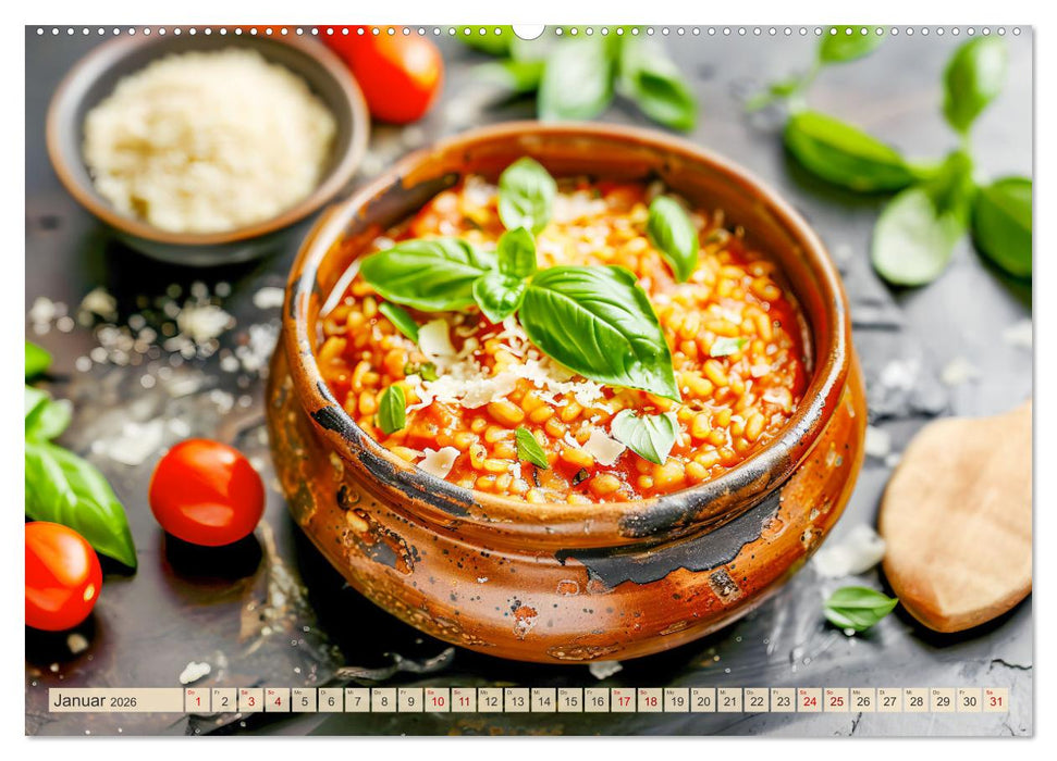 Alles Reis oder was?! - Ideen für süße und herzhafte Reisgerichte (CALVENDO Wandkalender 2026)