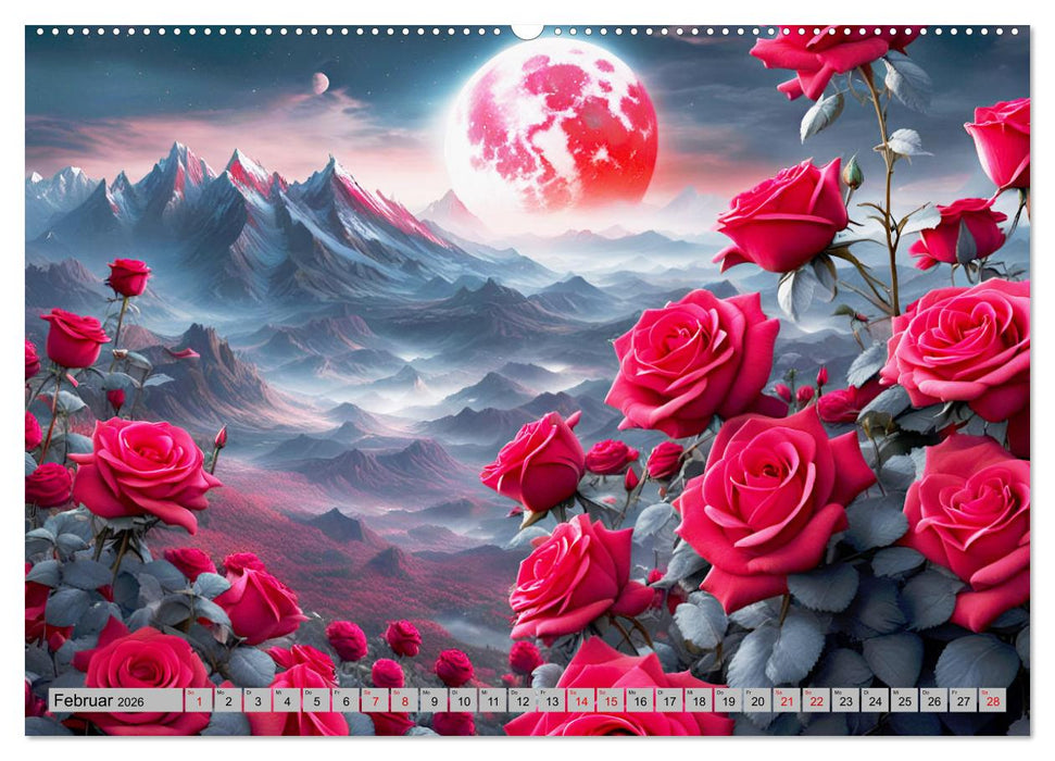 Mondzauberschein (CALVENDO Wandkalender 2026)