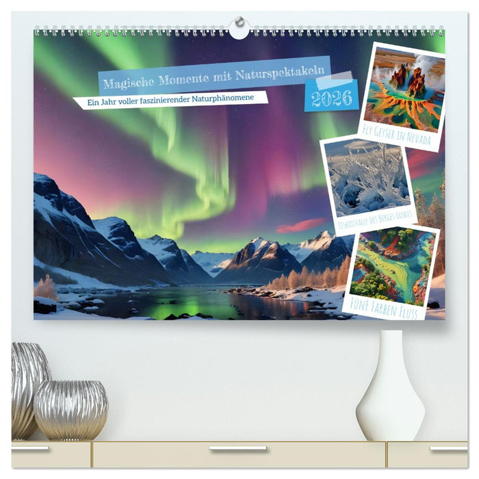Magische Momente mit Naturspektakeln (CALVENDO Premium Wandkalender 2026)