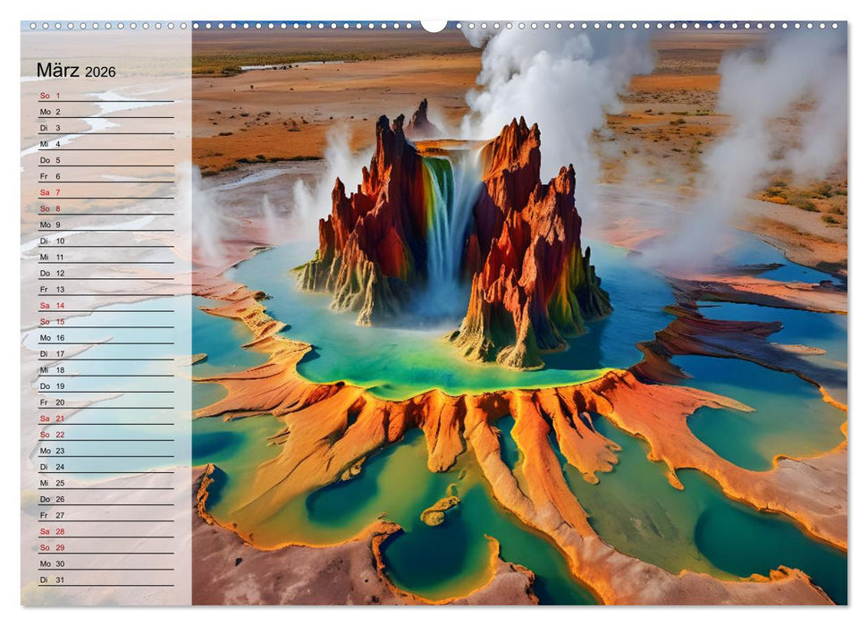 Magische Momente mit Naturspektakeln (CALVENDO Premium Wandkalender 2026)
