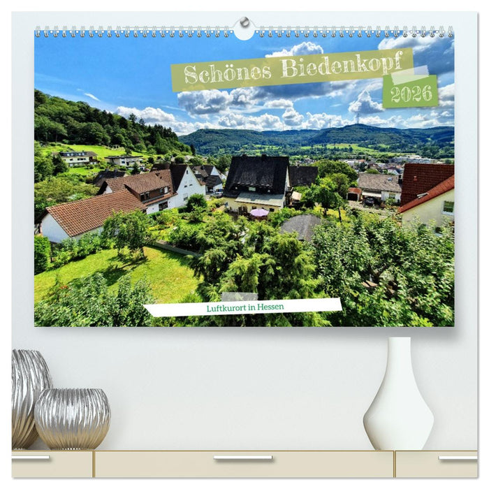 Schönes Biedenkopf Luftkurort in Hessen (CALVENDO Premium Wandkalender 2026)