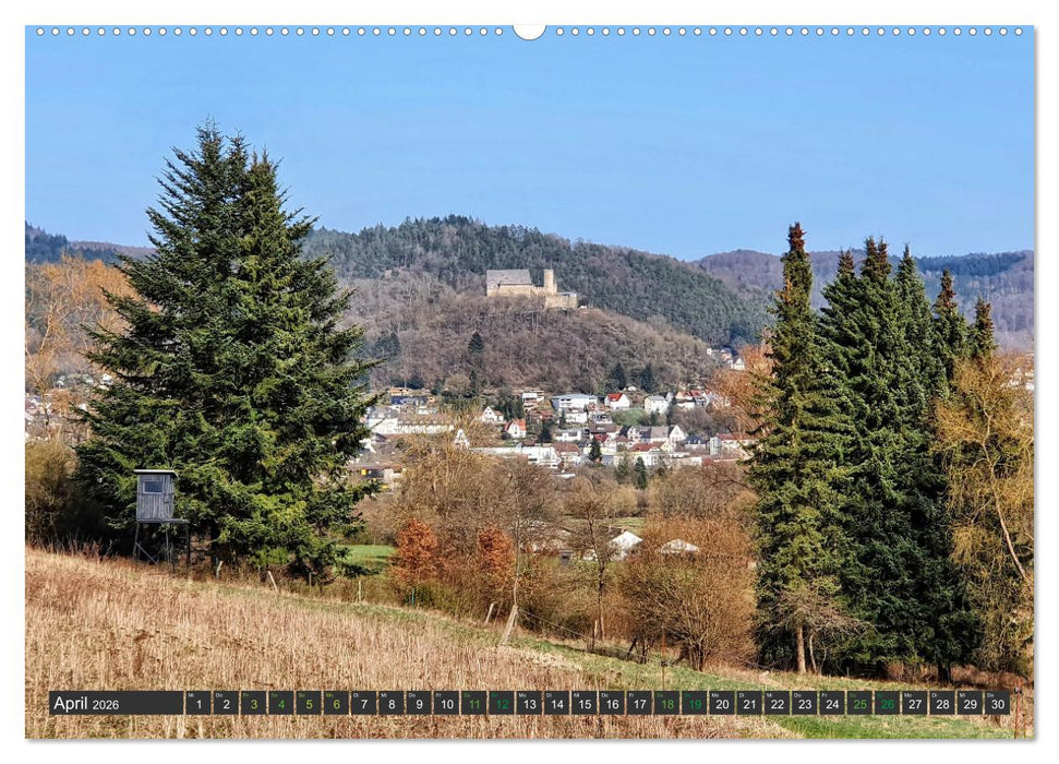 Schönes Biedenkopf Luftkurort in Hessen (CALVENDO Premium Wandkalender 2026)