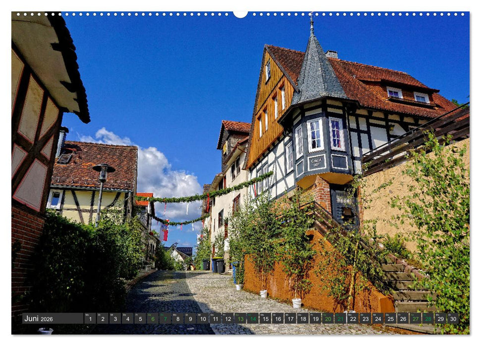 Schönes Biedenkopf Luftkurort in Hessen (CALVENDO Premium Wandkalender 2026)