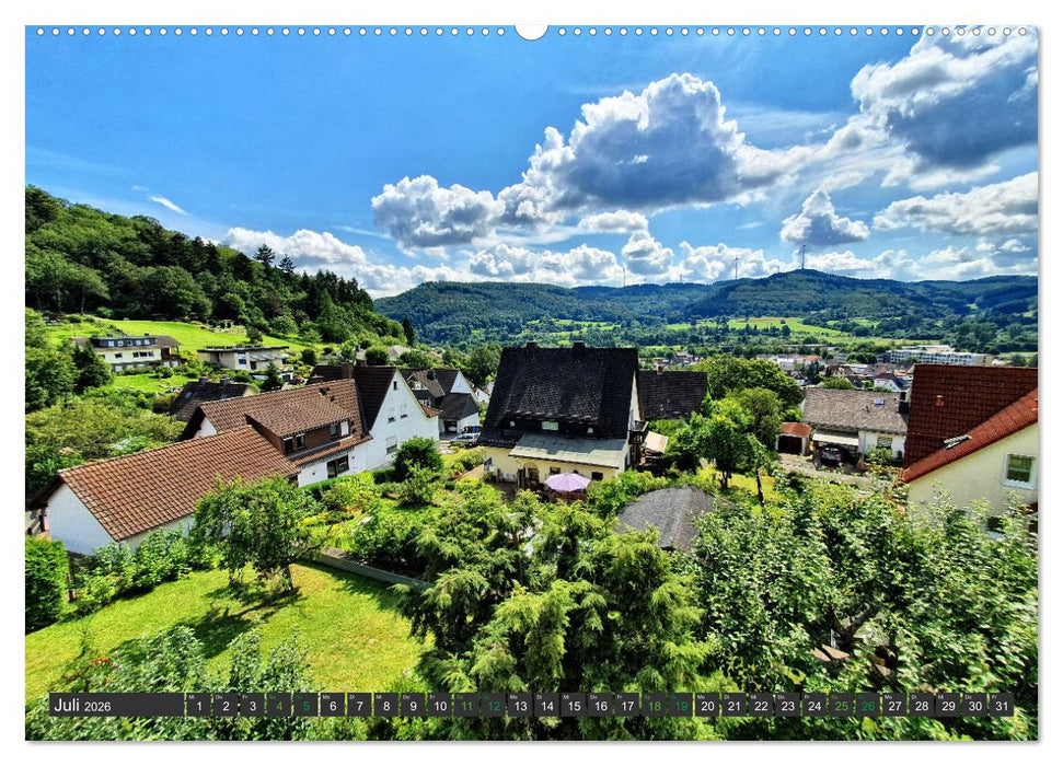 Schönes Biedenkopf Luftkurort in Hessen (CALVENDO Premium Wandkalender 2026)