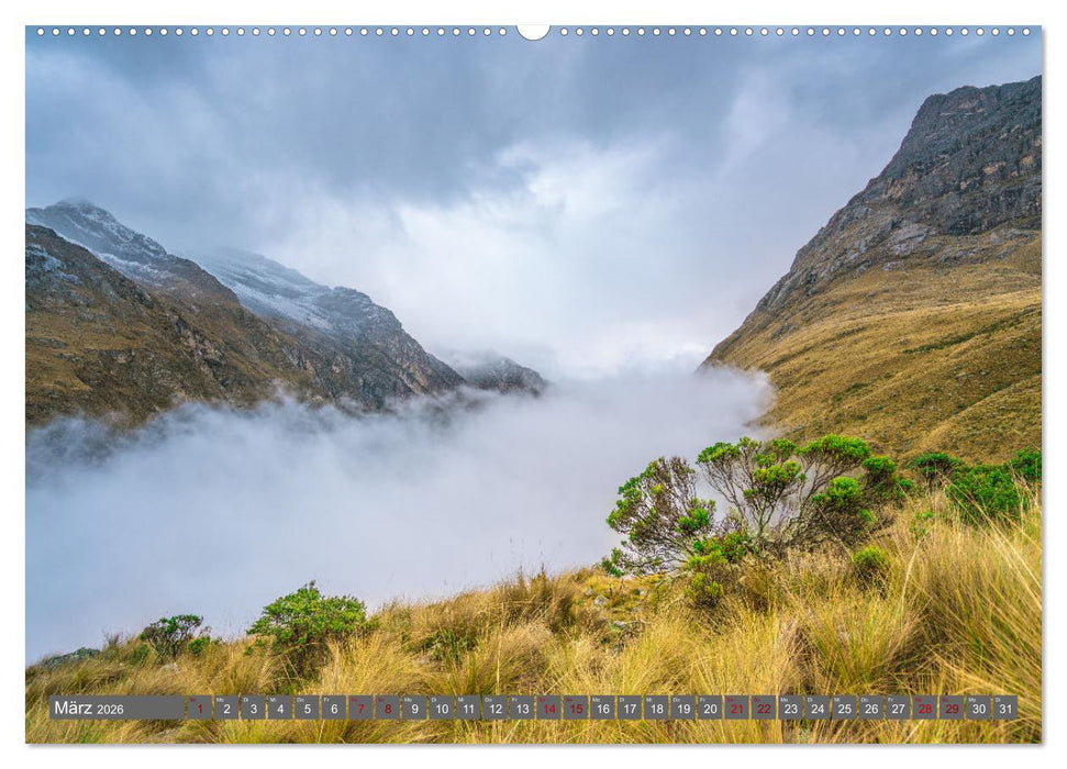 Peru - Paradies in den Anden (CALVENDO Premium Wandkalender 2026)