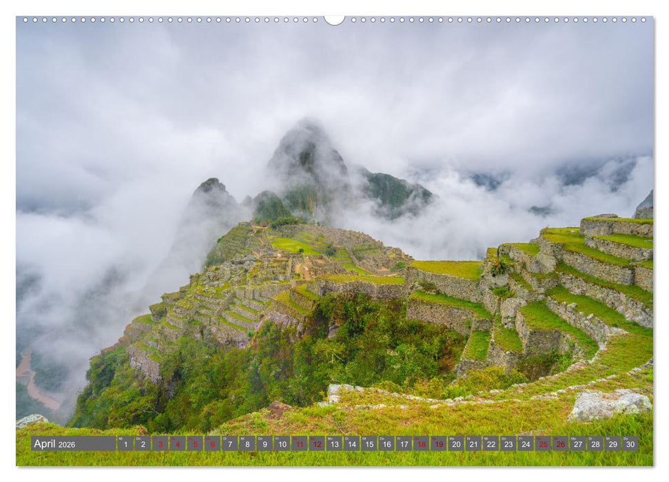 Peru - Paradies in den Anden (CALVENDO Premium Wandkalender 2026)