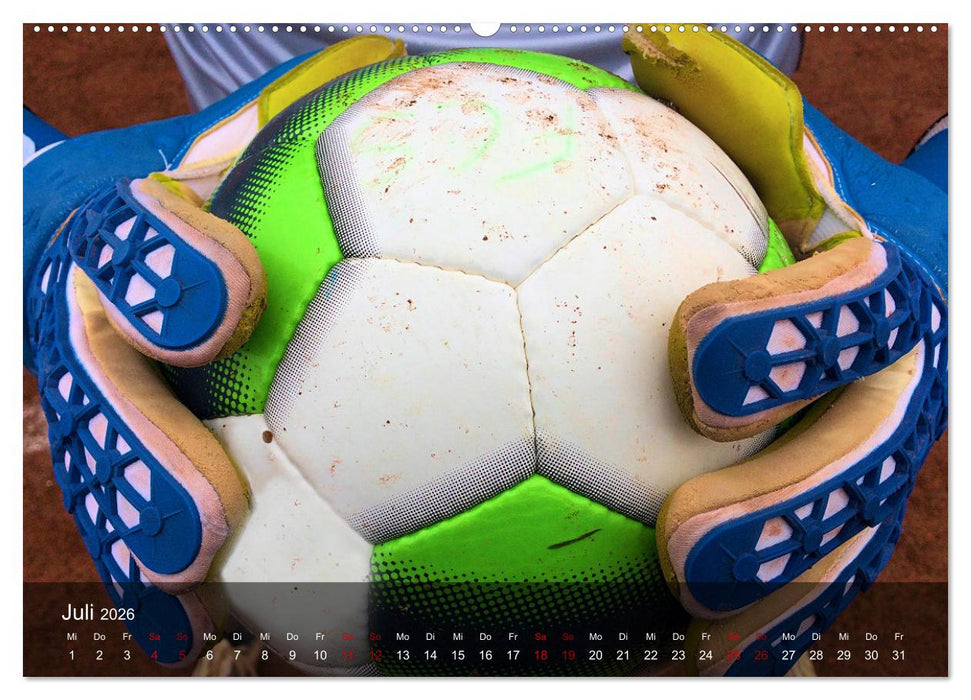 Fußball - pure Leidenschaft (CALVENDO Premium Wandkalender 2026)