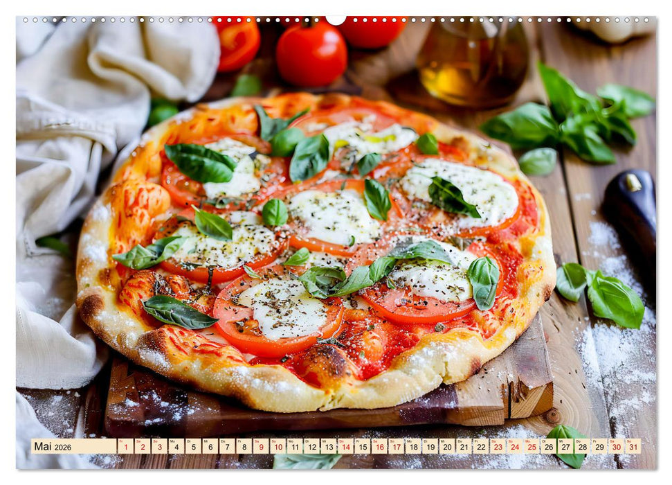 Alles Tomate oder was?! - Herzhafte Speisen rund um die Tomate (CALVENDO Premium Wandkalender 2026)