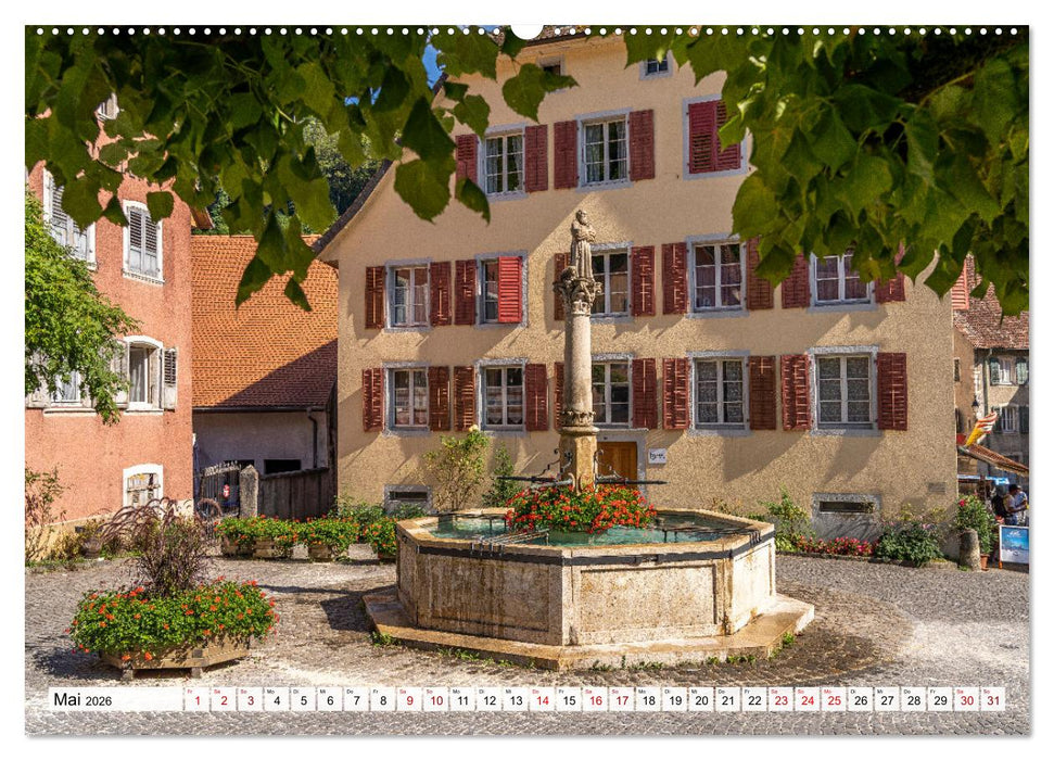 Schweiz - Saint-Ursanne (CALVENDO Premium Wandkalender 2026)