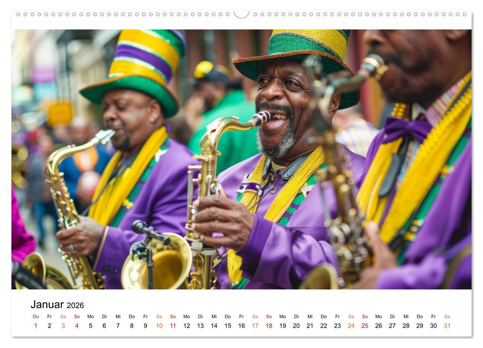 Karneval - schöne Momente weltweit (CALVENDO Wandkalender 2026)