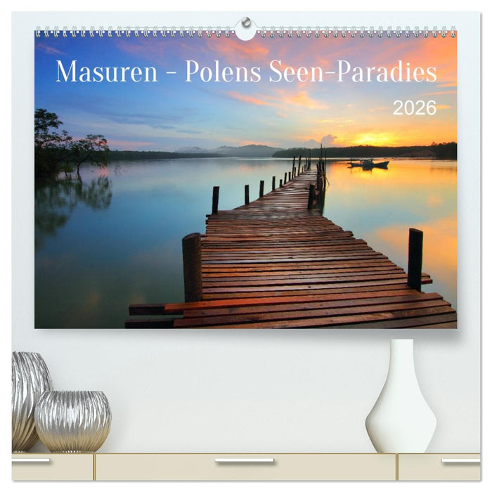 Masuren - Polens Seen-Paradies (CALVENDO Premium Wandkalender 2026)