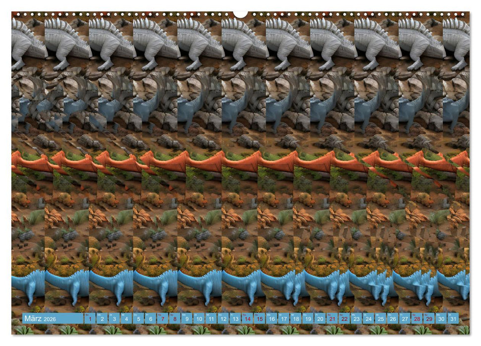 Magische Bilder - fantastische Stereogramme (CALVENDO Wandkalender 2026)