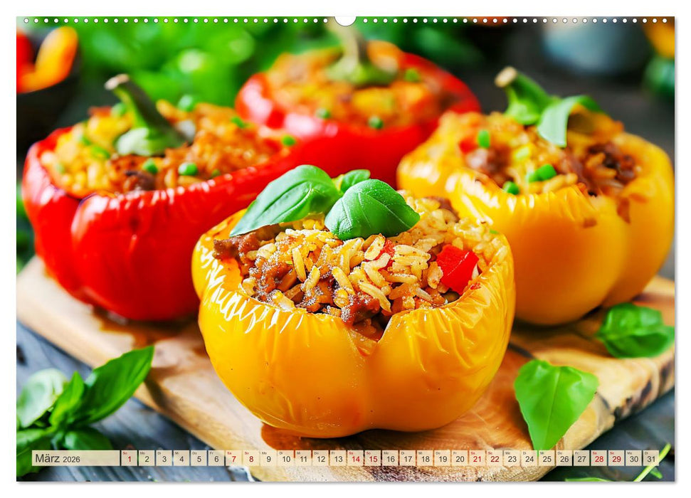 Alles Reis oder was?! - Ideen für süße und herzhafte Reisgerichte (CALVENDO Premium Wandkalender 2026)