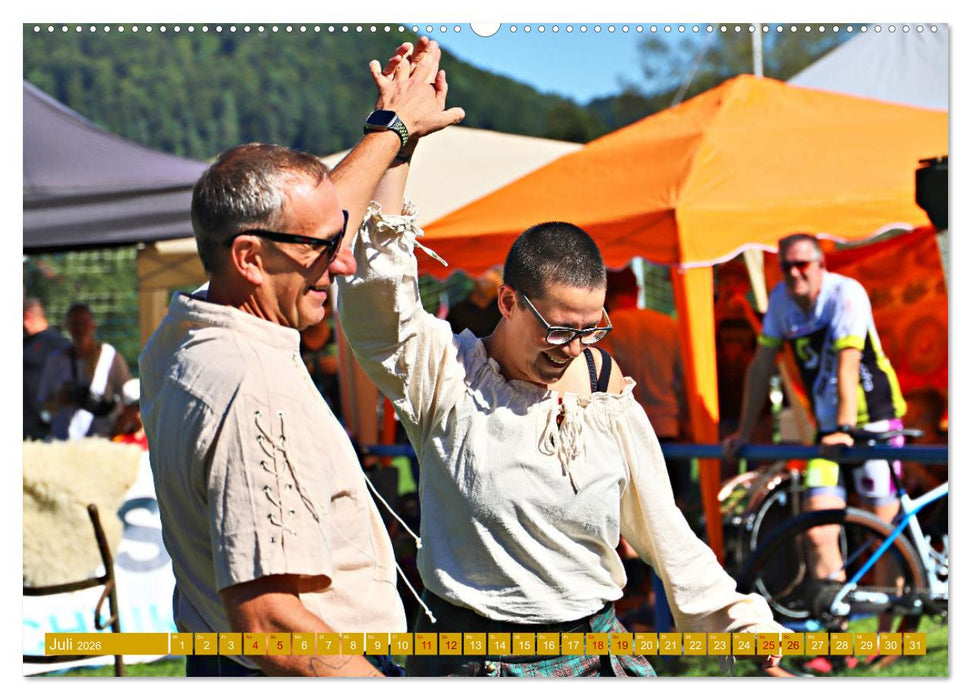 Traufgames Highlandgames in Albstadt - Pfeffingen (CALVENDO Premium Wandkalender 2026)