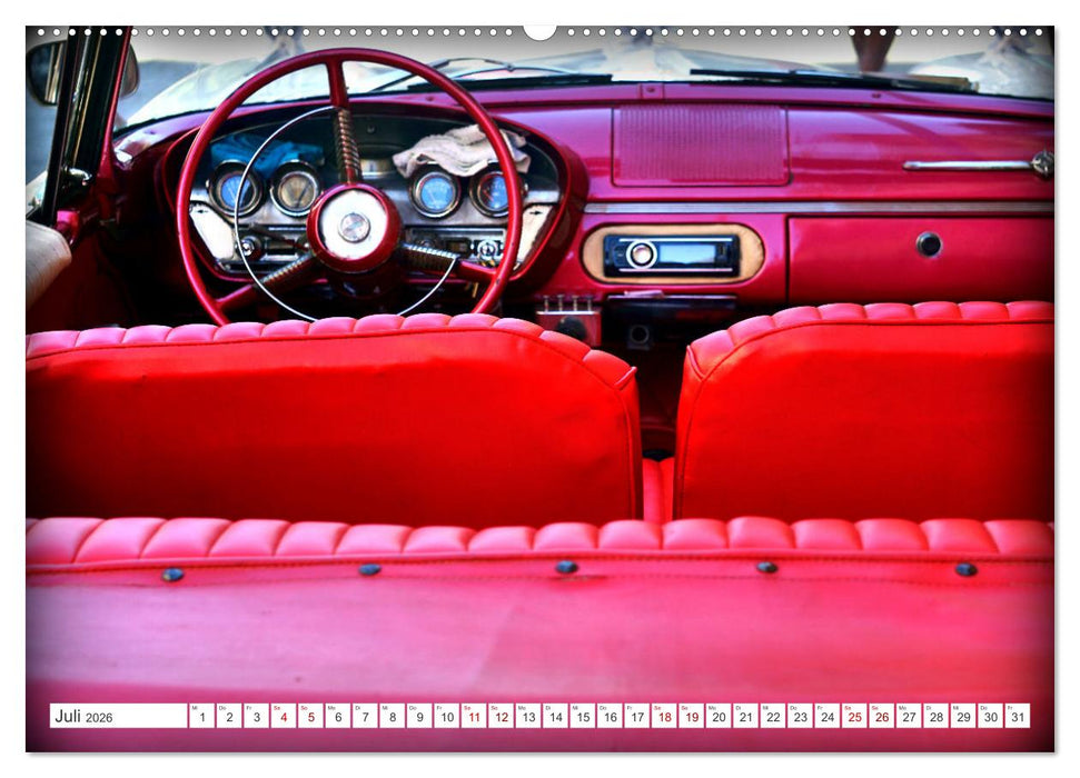 EDSEL - Edelkarosse auf Kuba (CALVENDO Premium Wandkalender 2026)