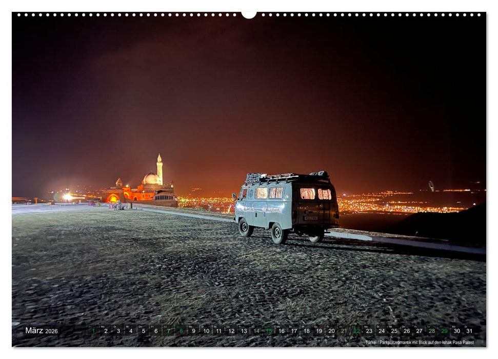 UAZ 452 Buchanka Love (CALVENDO Premium Wandkalender 2026)