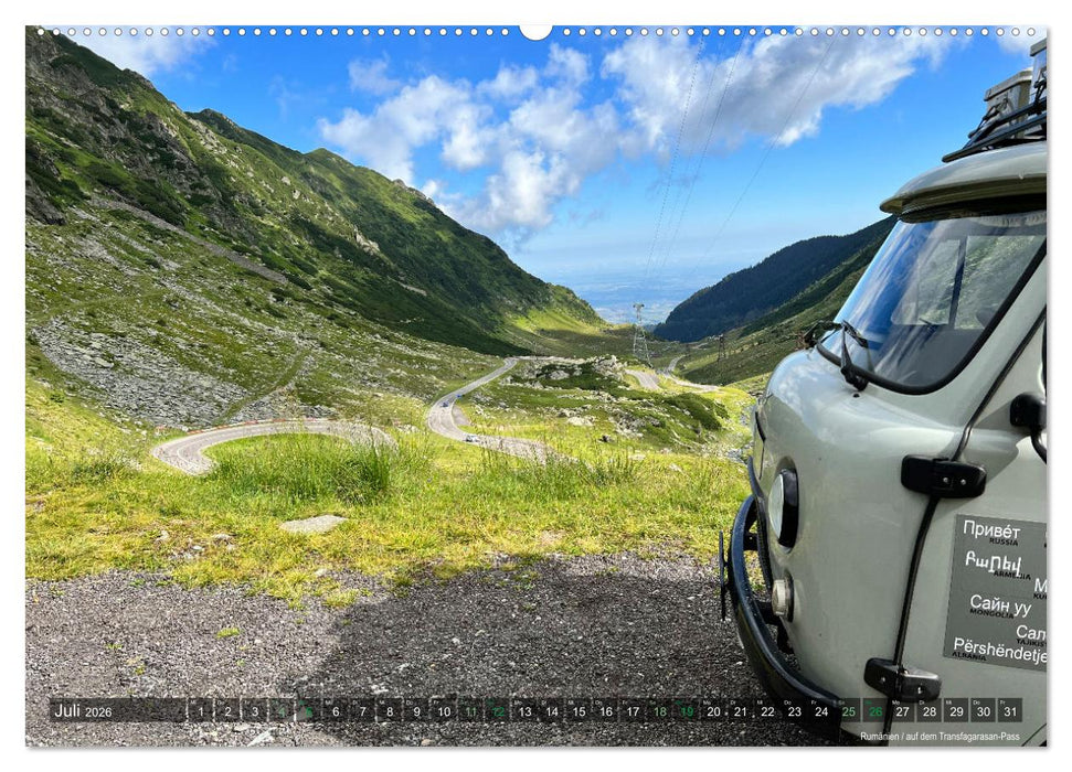 UAZ 452 Buchanka Love (CALVENDO Premium Wandkalender 2026)