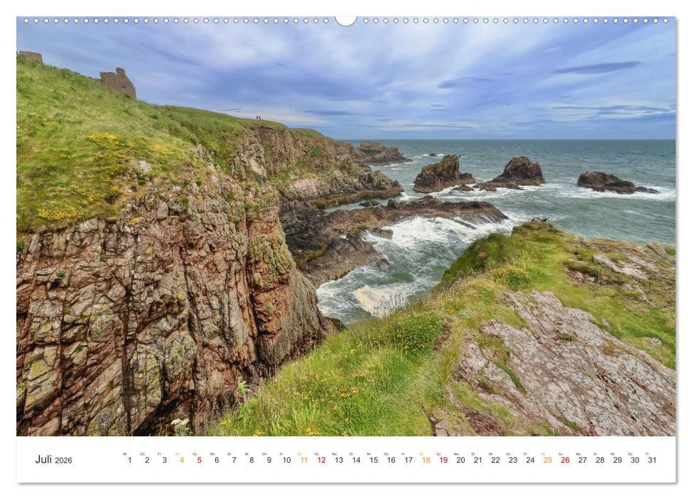 Typisch Schottland (CALVENDO Premium Wandkalender 2026)