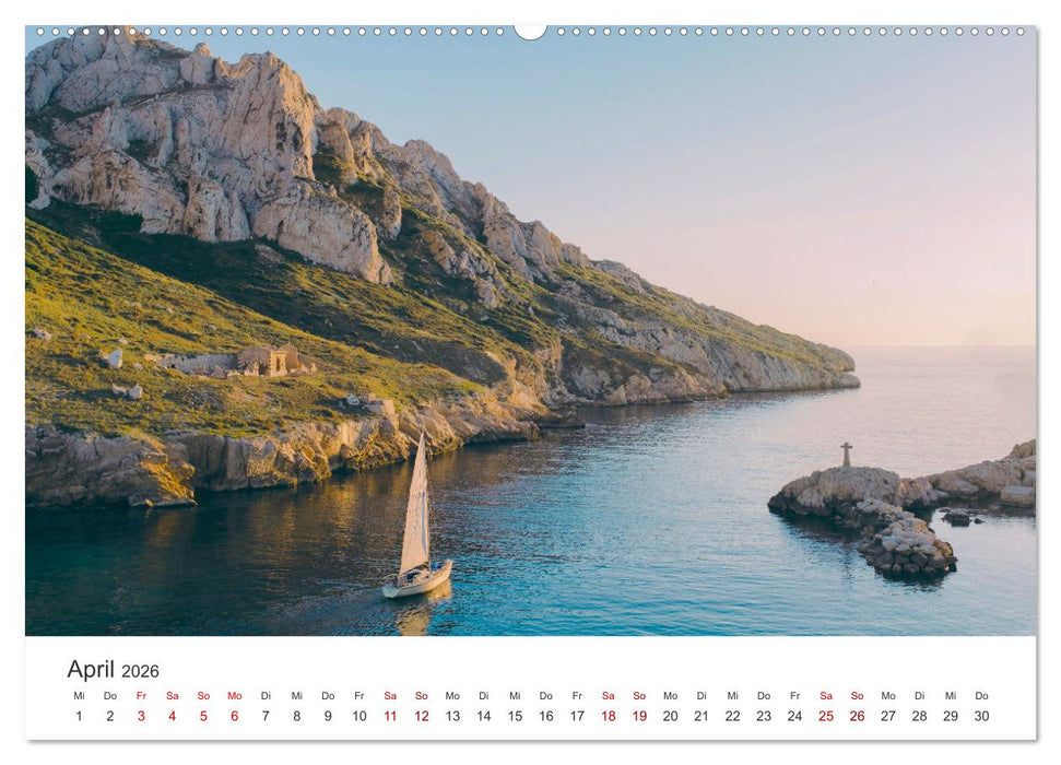 Segeln - Die Freiheit genießen. (CALVENDO Premium Wandkalender 2026)