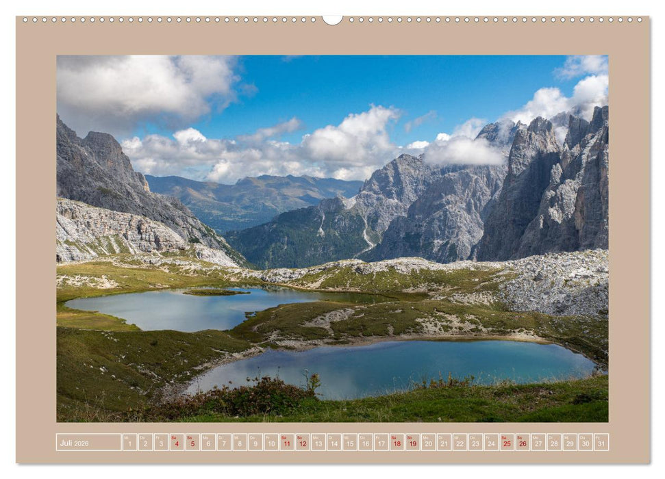Südtiroler Dolomiten (CALVENDO Premium Wandkalender 2026)