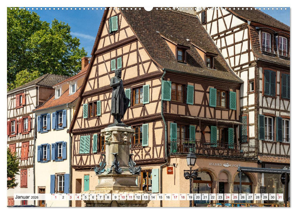 Frankreich - Elsass - Colmar (CALVENDO Premium Wandkalender 2026)