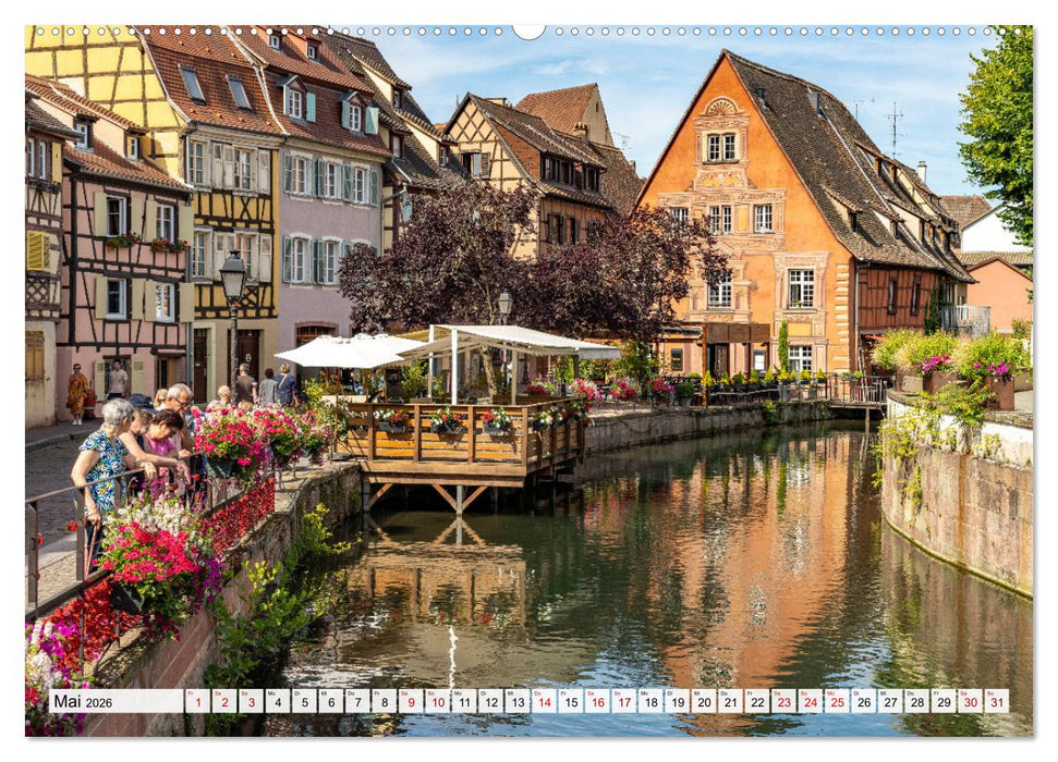 Frankreich - Elsass - Colmar (CALVENDO Premium Wandkalender 2026)