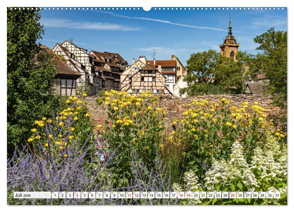 Frankreich - Elsass - Colmar (CALVENDO Premium Wandkalender 2026)
