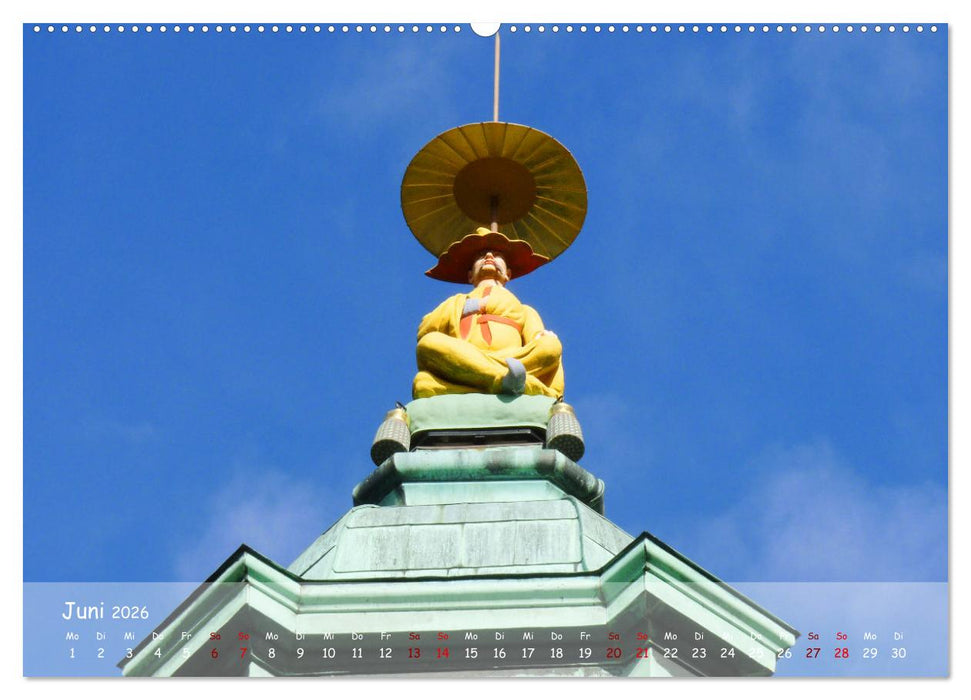 Schloss Moritzburg und das Fasanenschlösschen (CALVENDO Premium Wandkalender 2026)