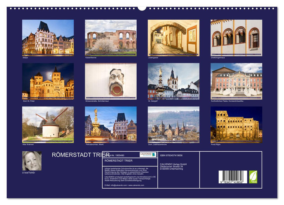 RÖMERSTADT TRIER (CALVENDO Premium Wandkalender 2026)