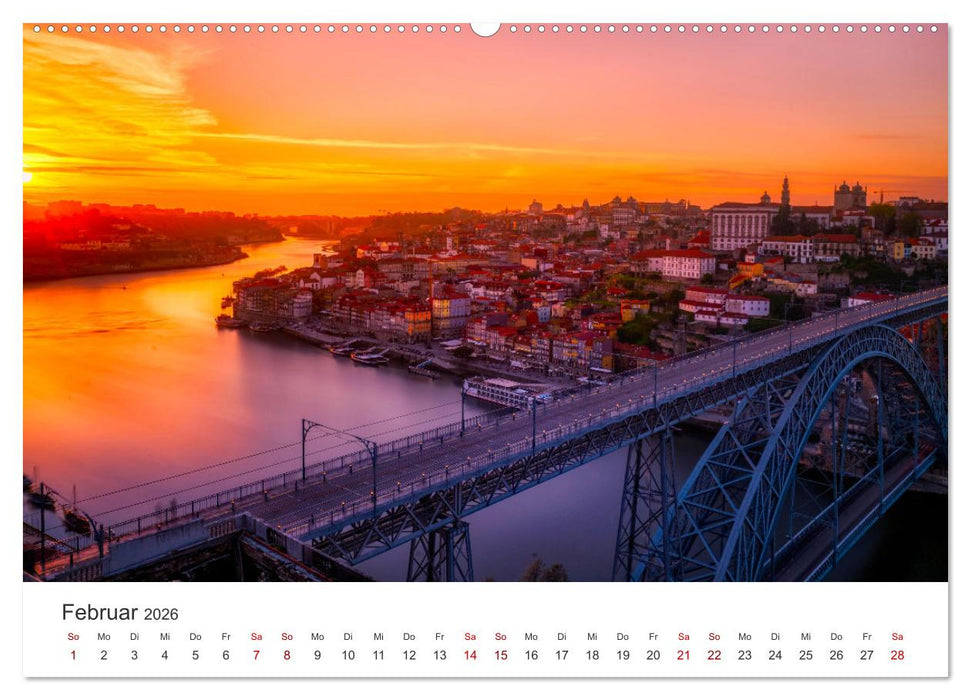 Porto - Eine Liebeserklärung (CALVENDO Premium Wandkalender 2026)