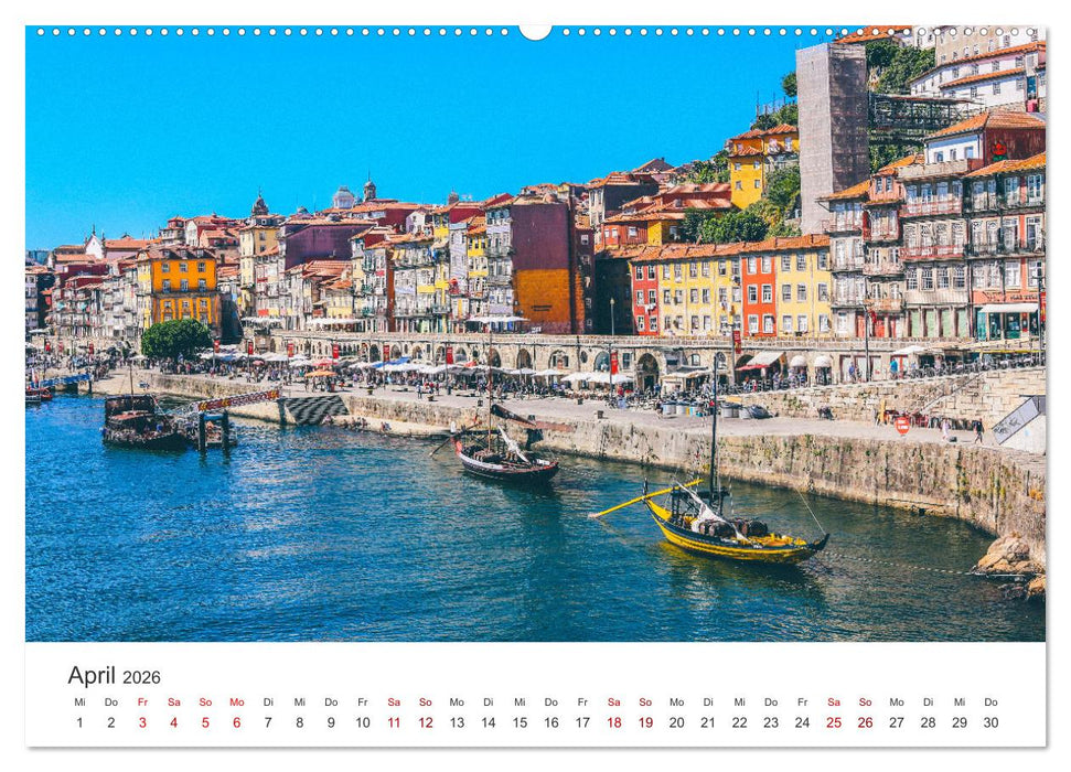 Porto - Eine Liebeserklärung (CALVENDO Premium Wandkalender 2026)