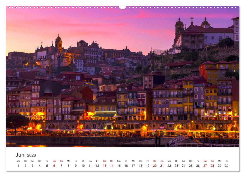 Porto - Eine Liebeserklärung (CALVENDO Premium Wandkalender 2026)