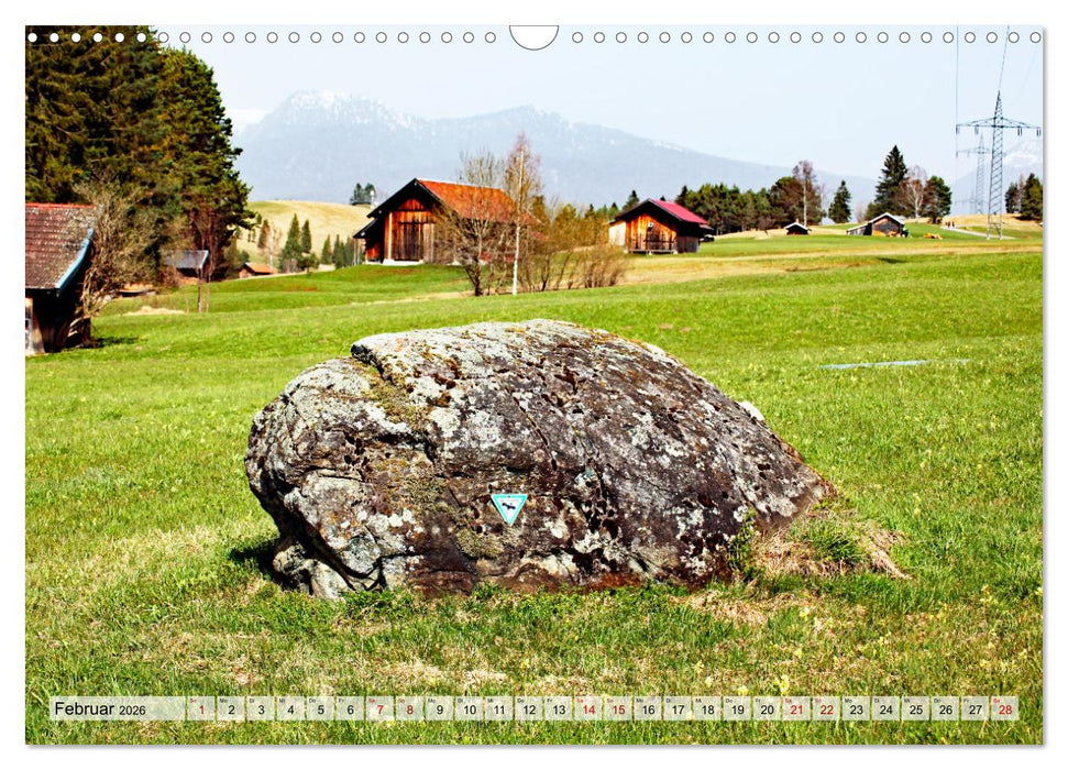 Rund um Mittenwald (CALVENDO Wandkalender 2026)