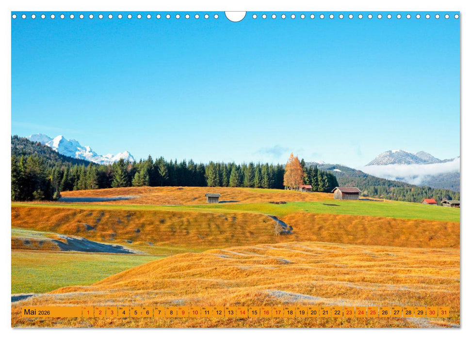 Rund um Mittenwald (CALVENDO Wandkalender 2026)