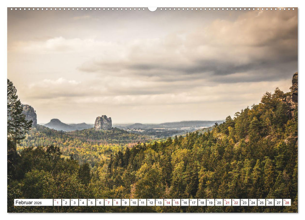 Mystischer Malerweg (CALVENDO Premium Wandkalender 2026)