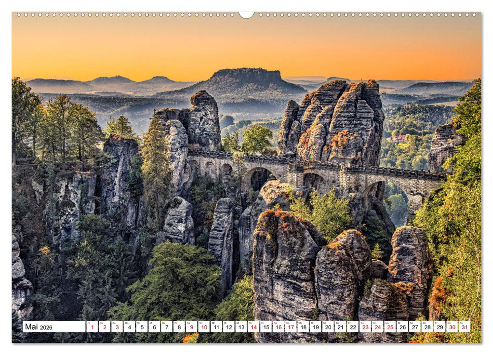 Mystischer Malerweg (CALVENDO Premium Wandkalender 2026)